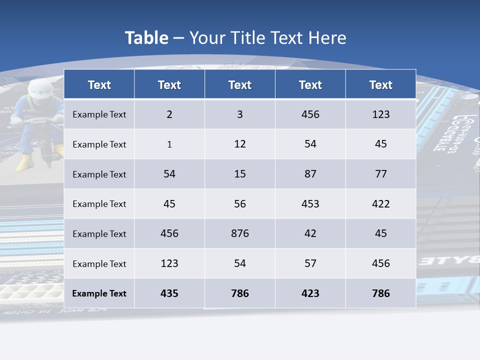Mother Water Family PowerPoint Template