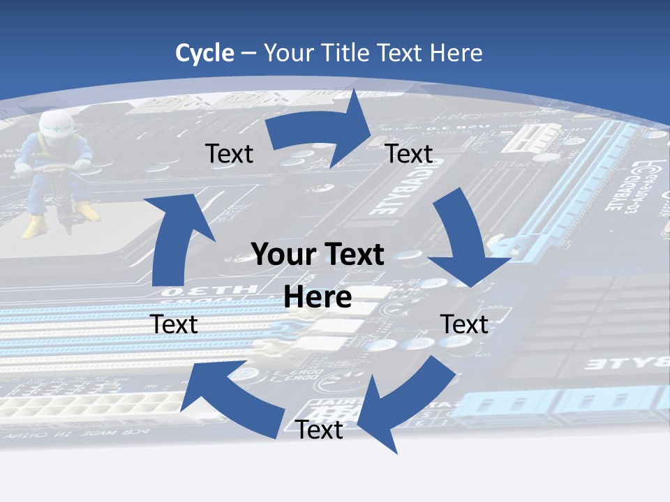 Mother Water Family PowerPoint Template