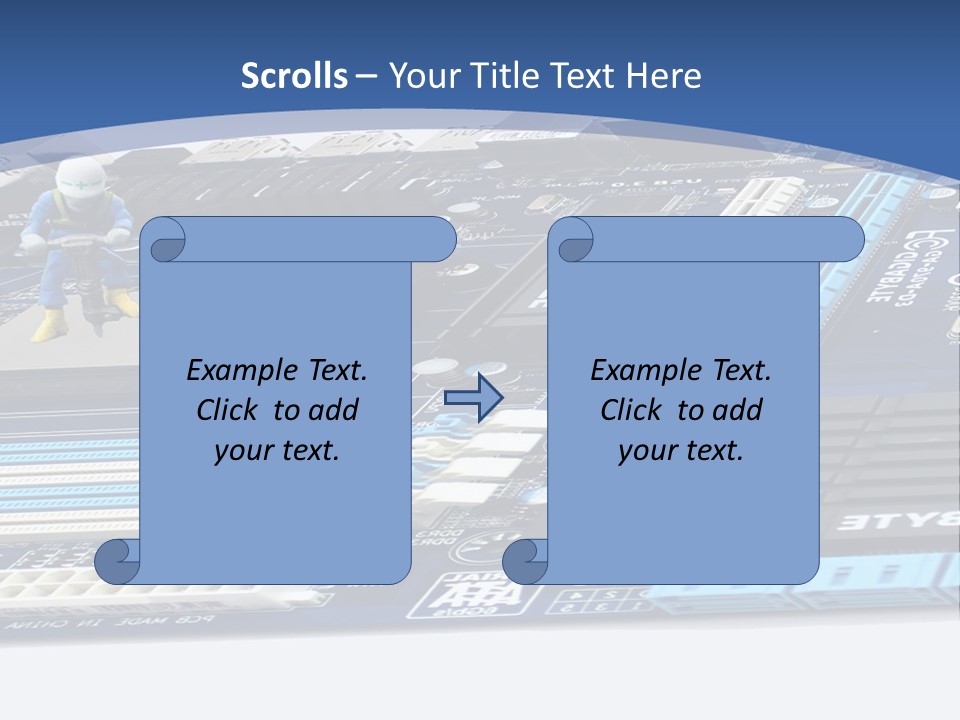 Mother Water Family PowerPoint Template