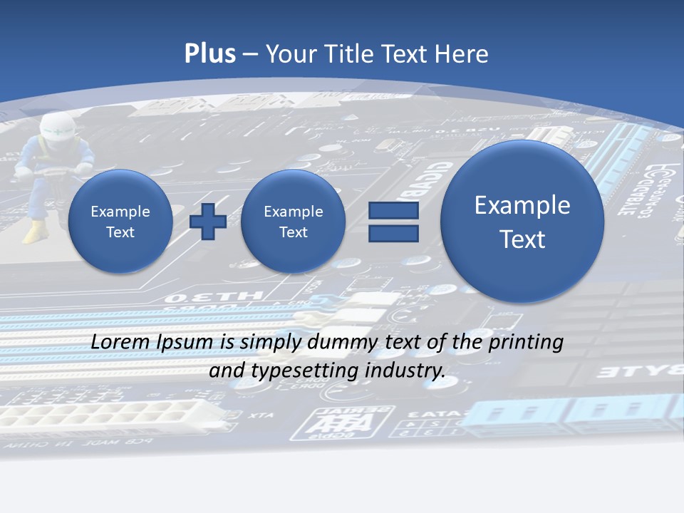 Mother Water Family PowerPoint Template
