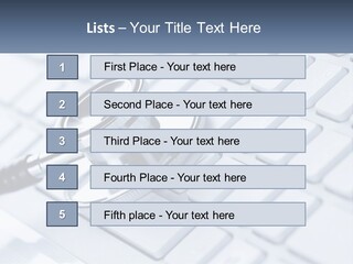 Calm Standing Sea PowerPoint Template