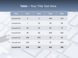 Calm Standing Sea PowerPoint Template