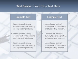Calm Standing Sea PowerPoint Template