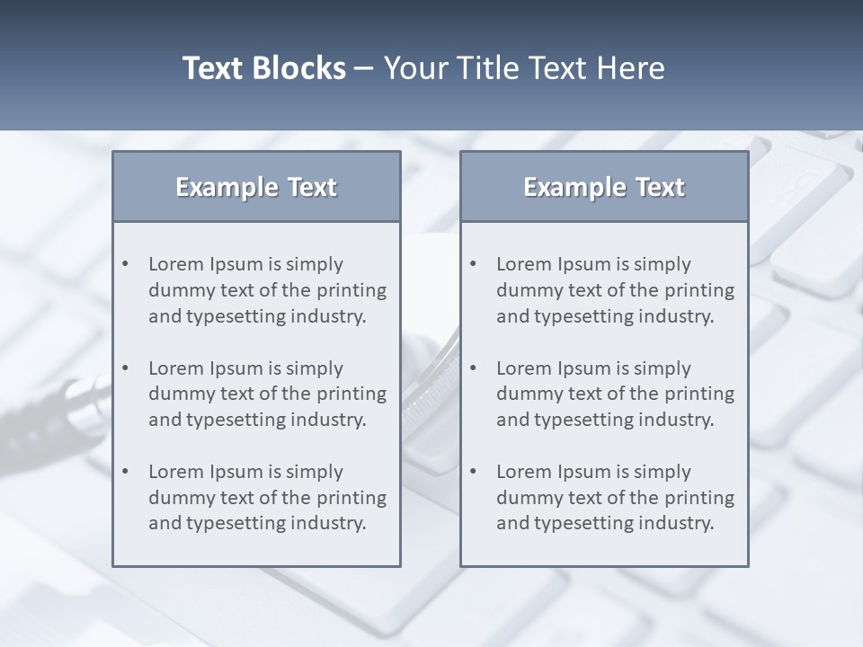 Calm Standing Sea PowerPoint Template