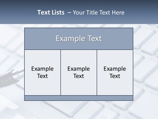 Calm Standing Sea PowerPoint Template