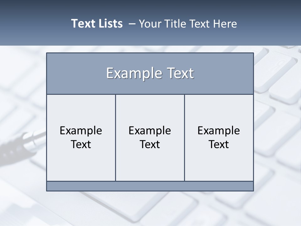 Calm Standing Sea PowerPoint Template