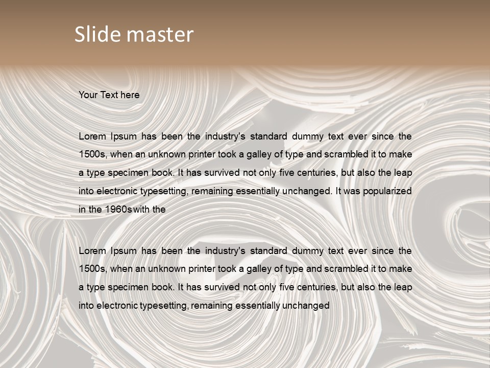 Mother Senior Retirement PowerPoint Template