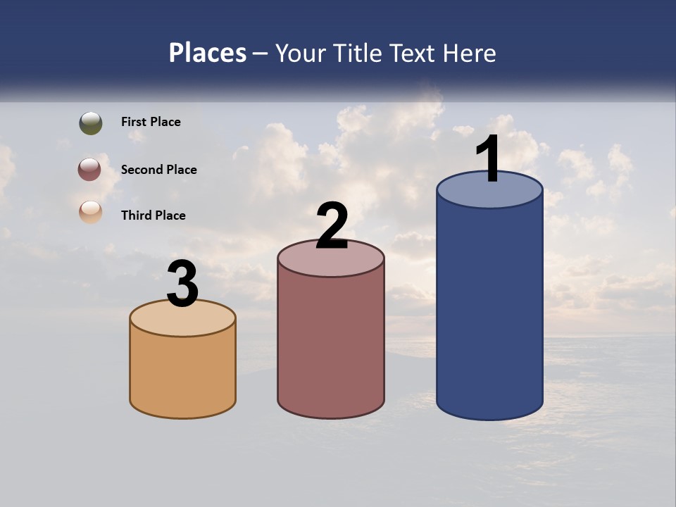 Family Coastal White PowerPoint Template