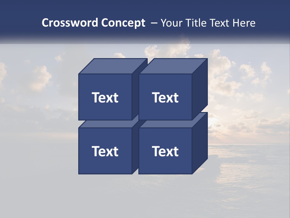 Family Coastal White PowerPoint Template