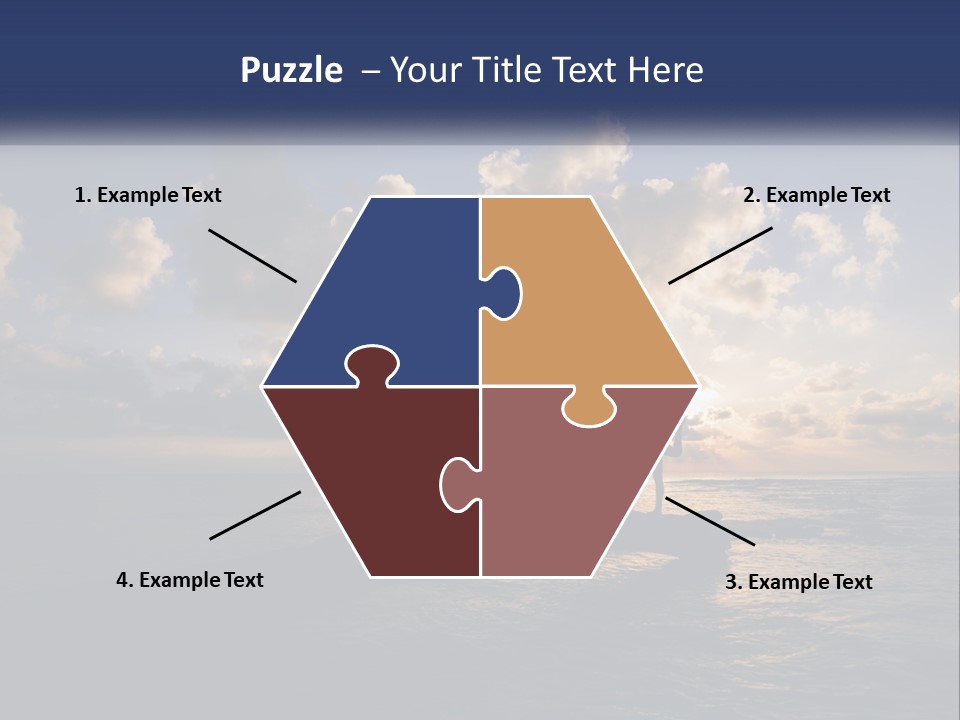 Family Coastal White PowerPoint Template