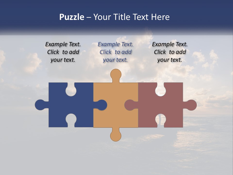 Family Coastal White PowerPoint Template