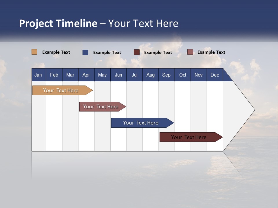 Family Coastal White PowerPoint Template