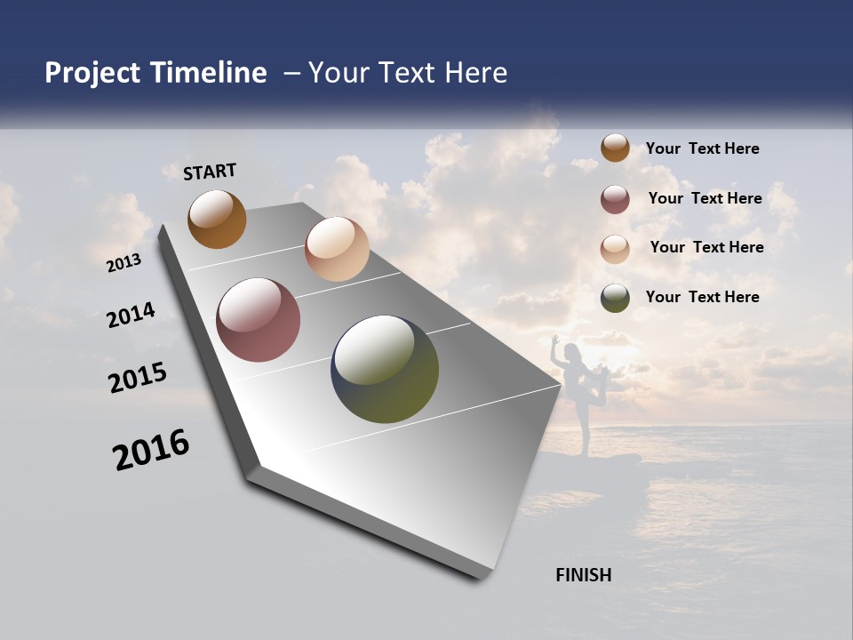 Family Coastal White PowerPoint Template