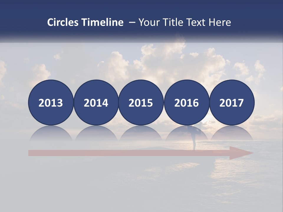 Family Coastal White PowerPoint Template