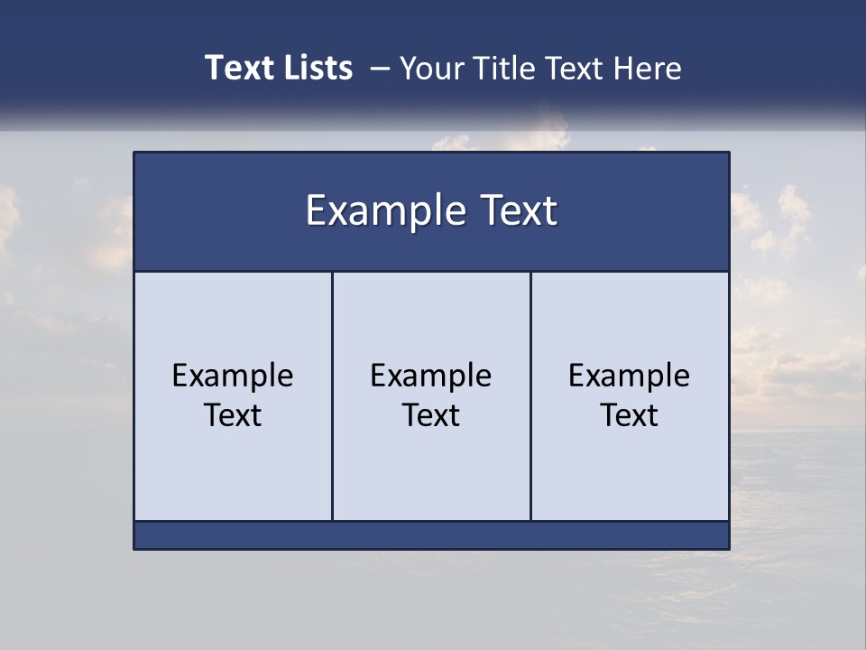 Family Coastal White PowerPoint Template