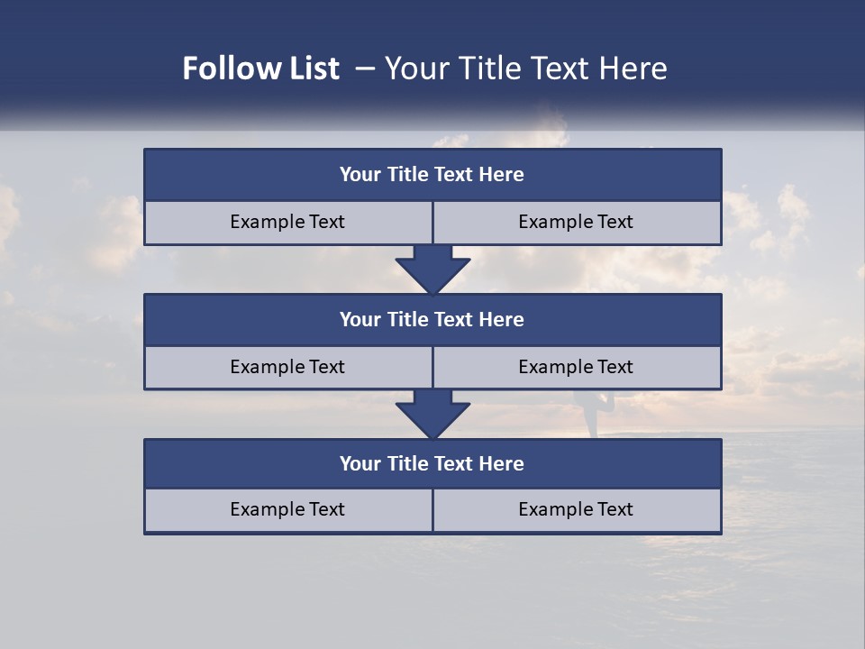 Family Coastal White PowerPoint Template