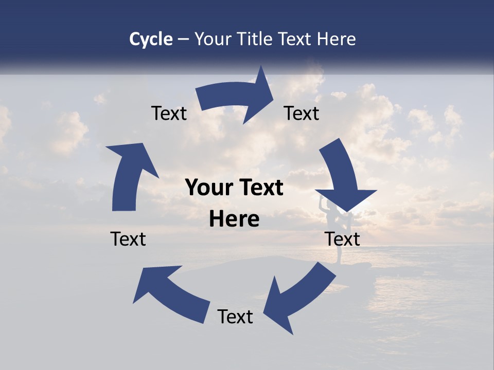 Family Coastal White PowerPoint Template