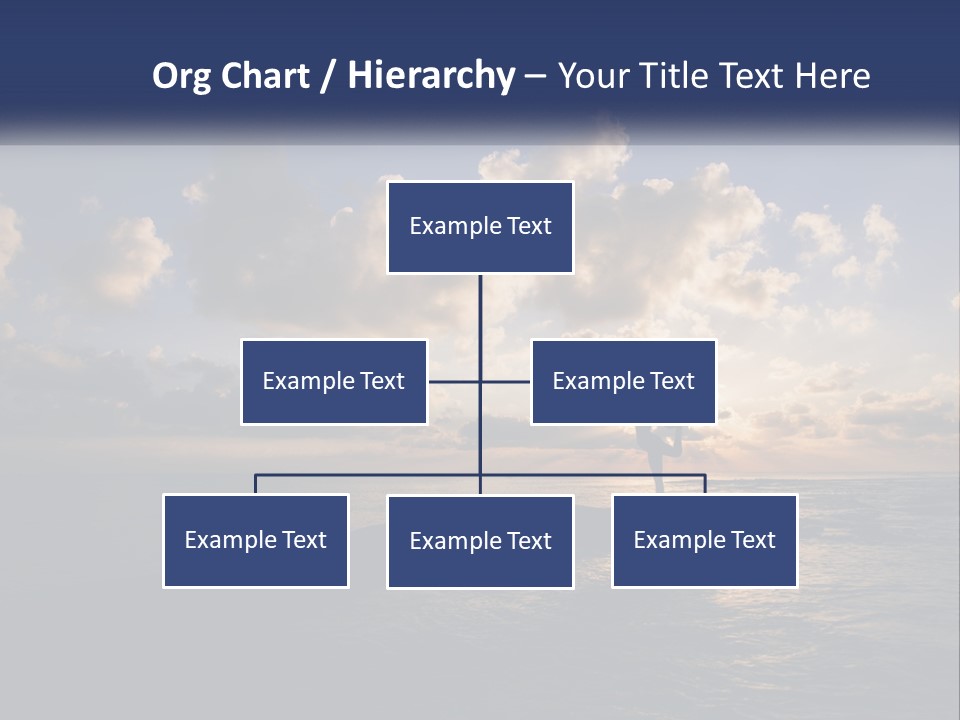 Family Coastal White PowerPoint Template