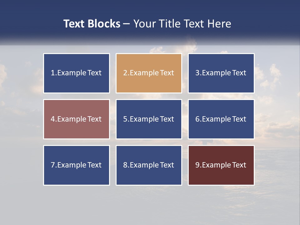 Family Coastal White PowerPoint Template