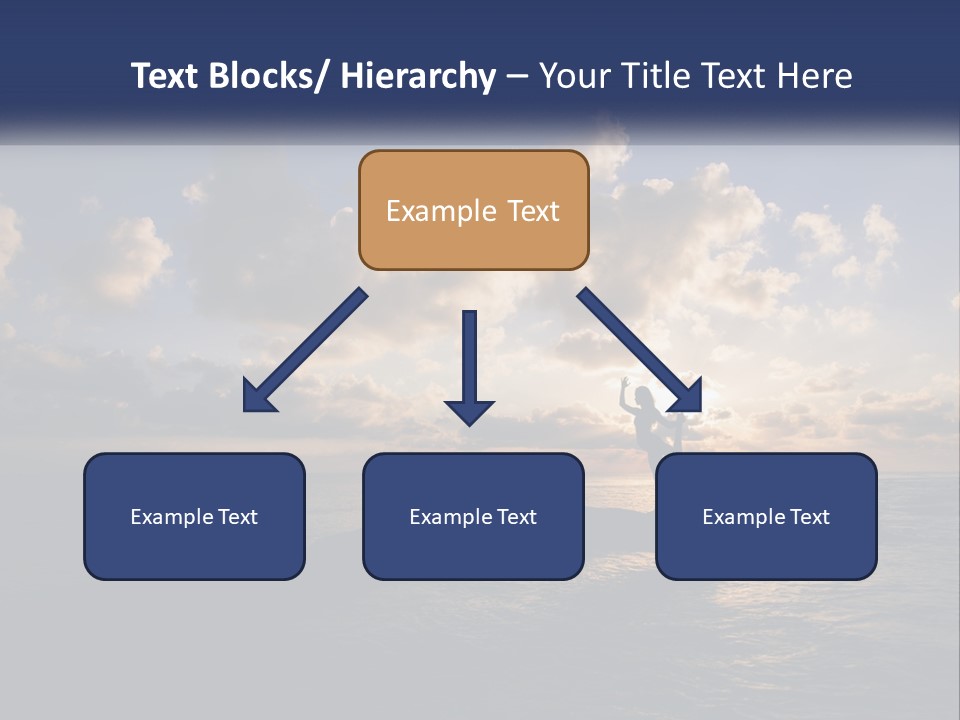 Family Coastal White PowerPoint Template