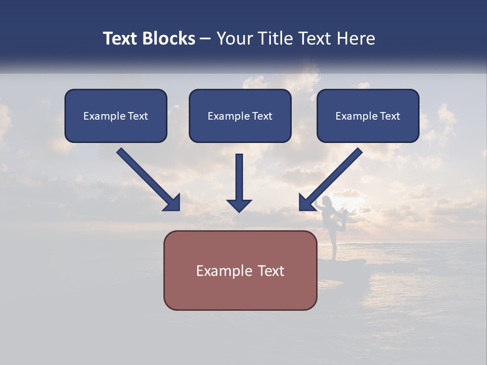 Family Coastal White PowerPoint Template