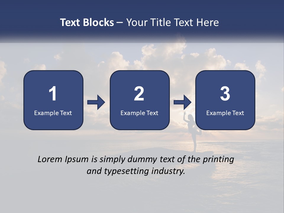 Family Coastal White PowerPoint Template