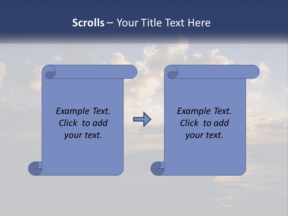 Family Coastal White PowerPoint Template