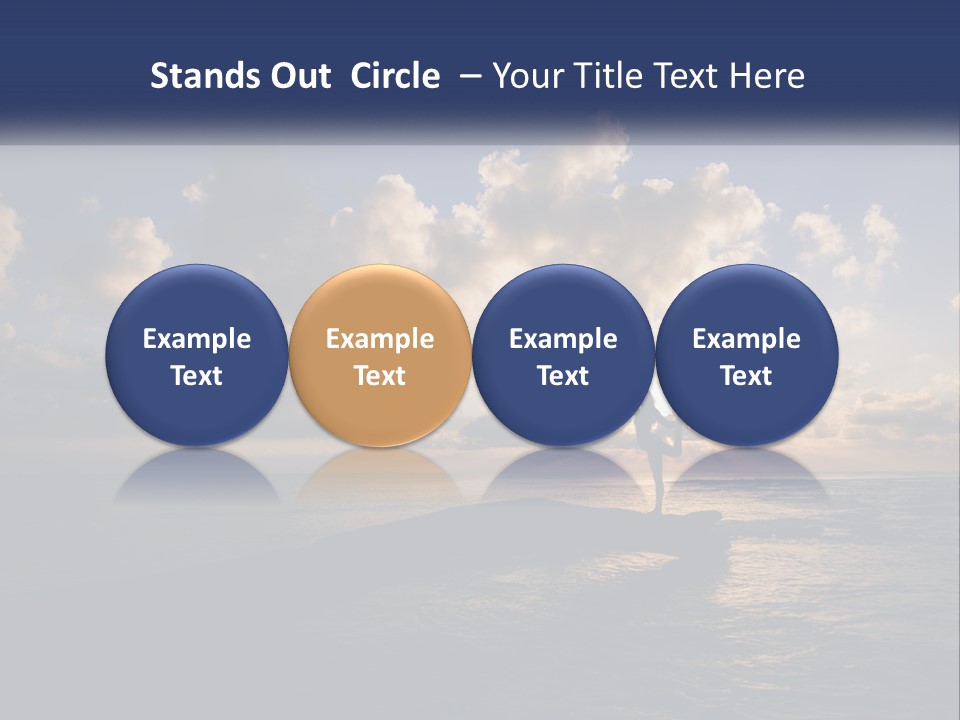 Family Coastal White PowerPoint Template