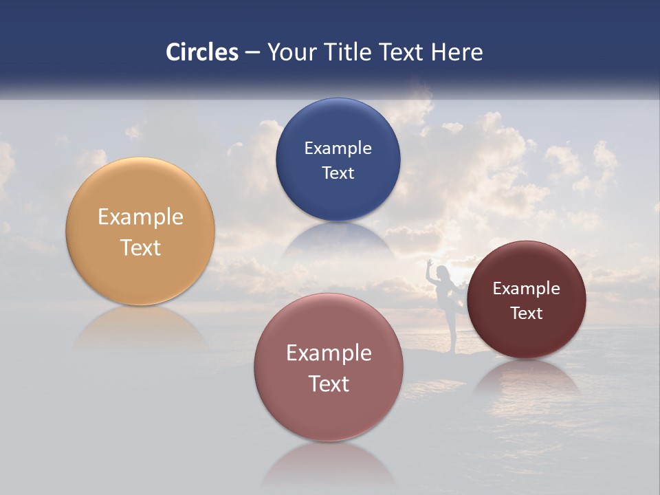 Family Coastal White PowerPoint Template