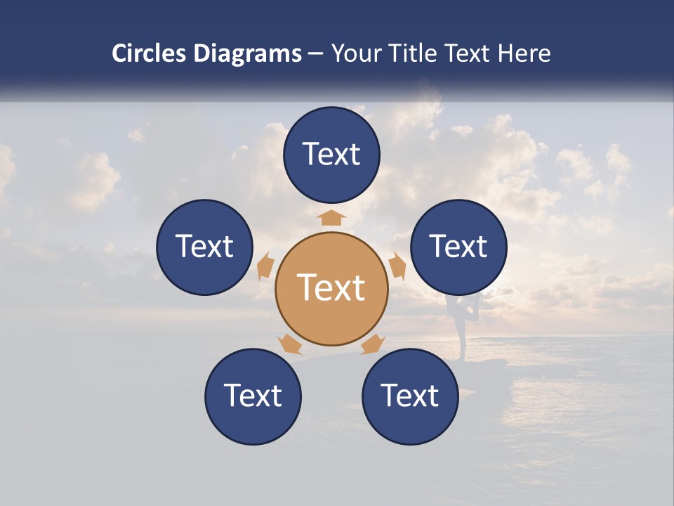 Family Coastal White PowerPoint Template