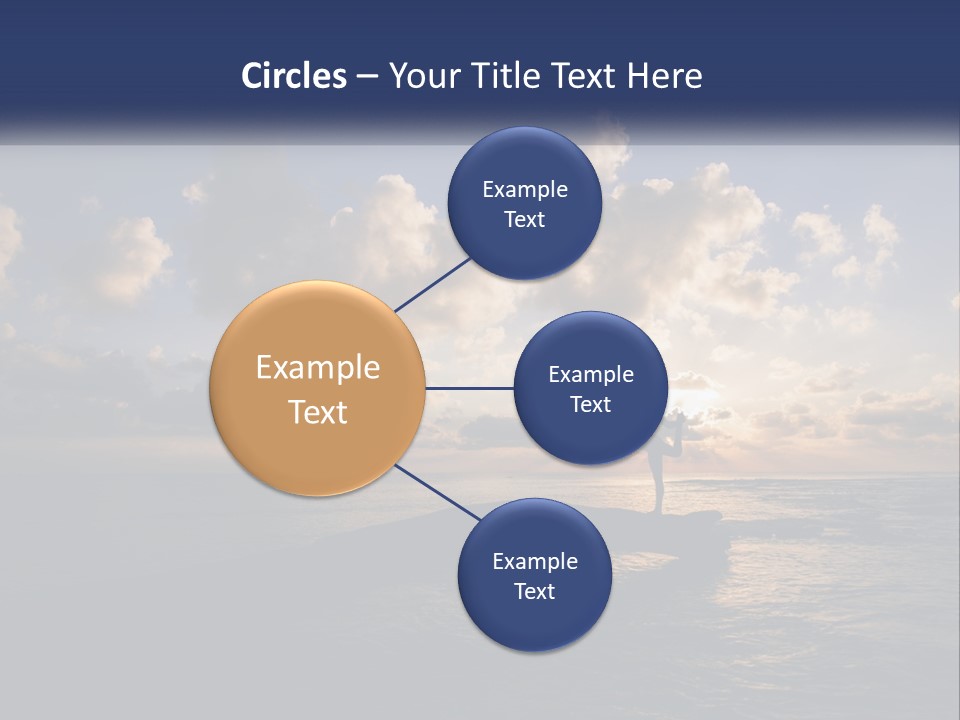 Family Coastal White PowerPoint Template