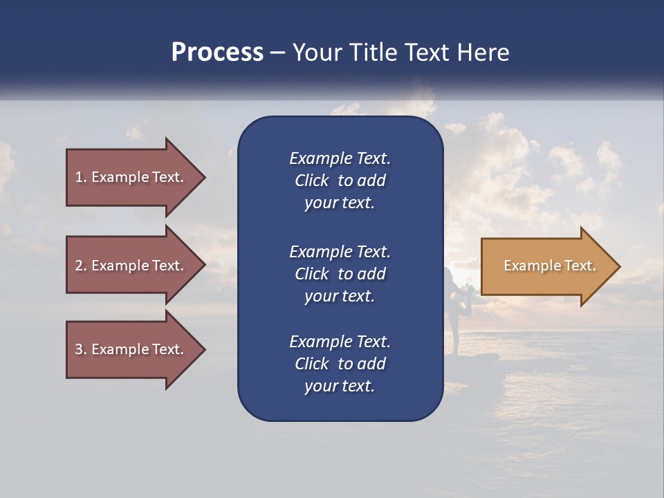 Family Coastal White PowerPoint Template