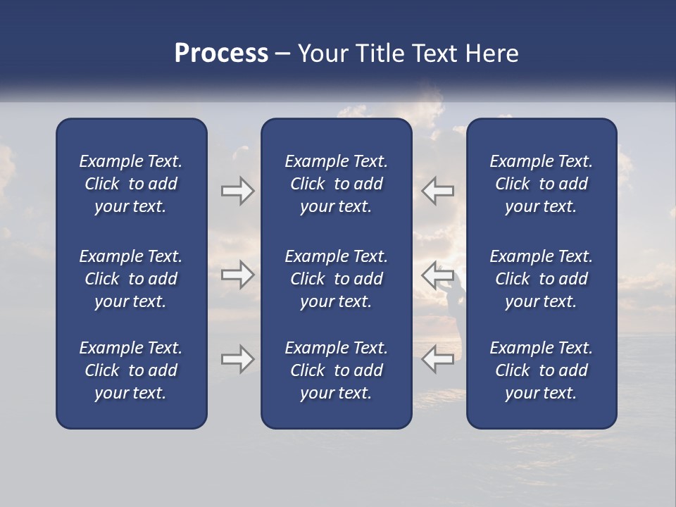 Family Coastal White PowerPoint Template
