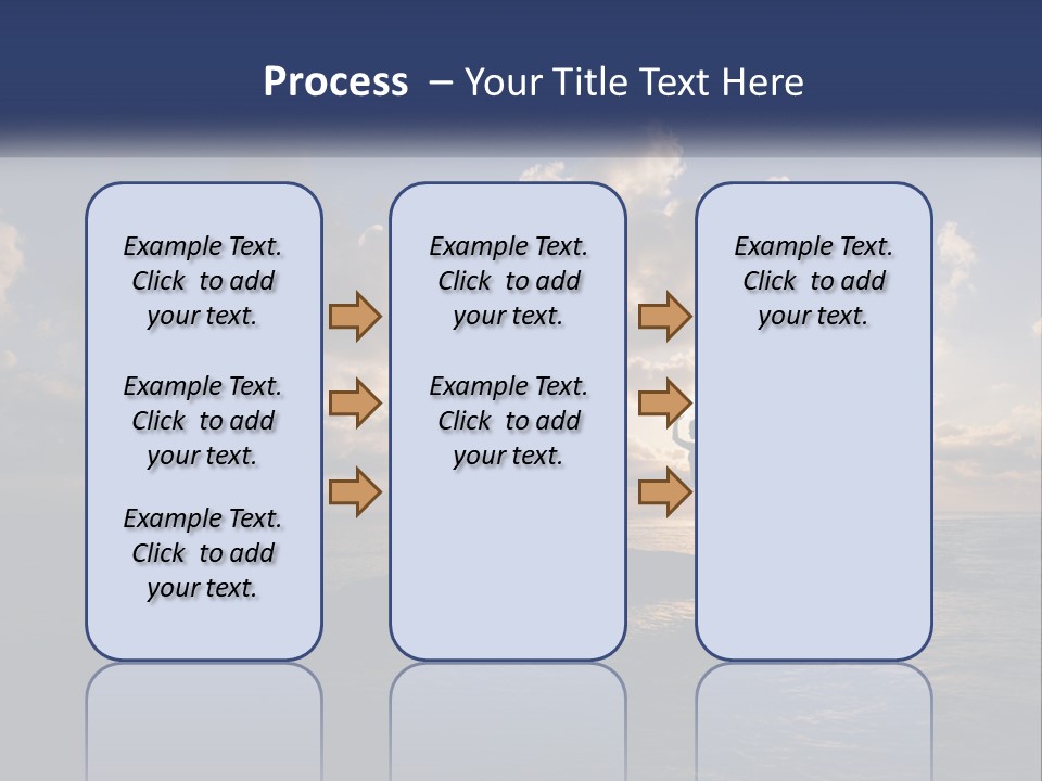 Family Coastal White PowerPoint Template