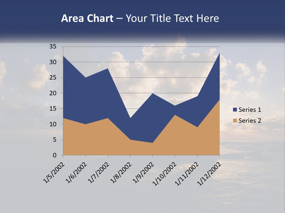 Family Coastal White PowerPoint Template