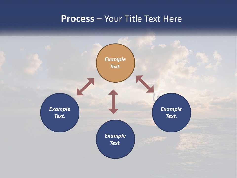 Family Coastal White PowerPoint Template