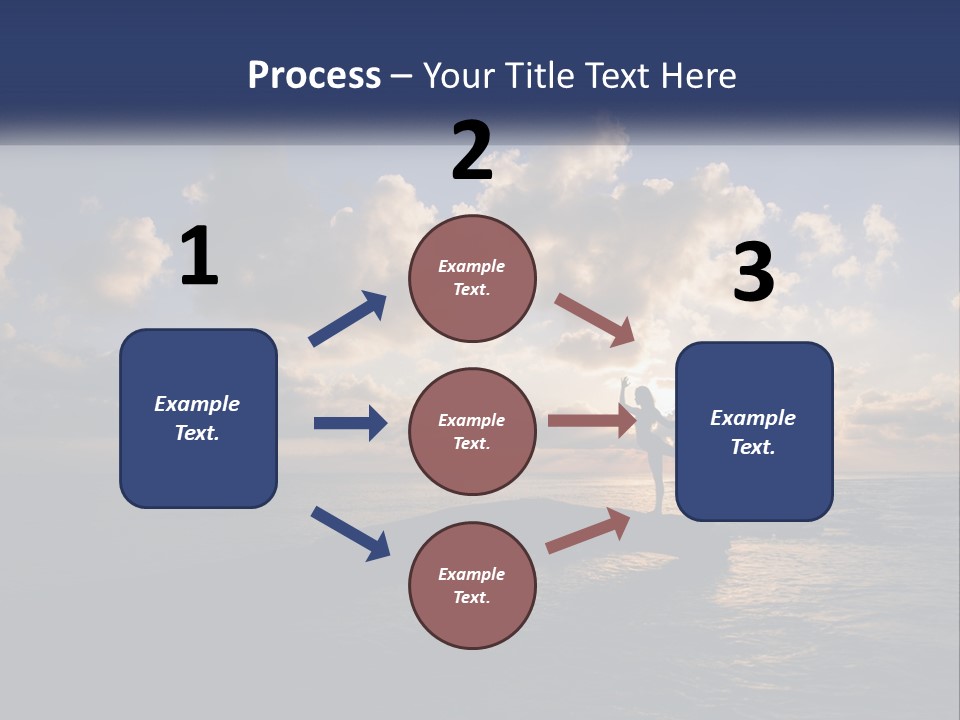 Family Coastal White PowerPoint Template