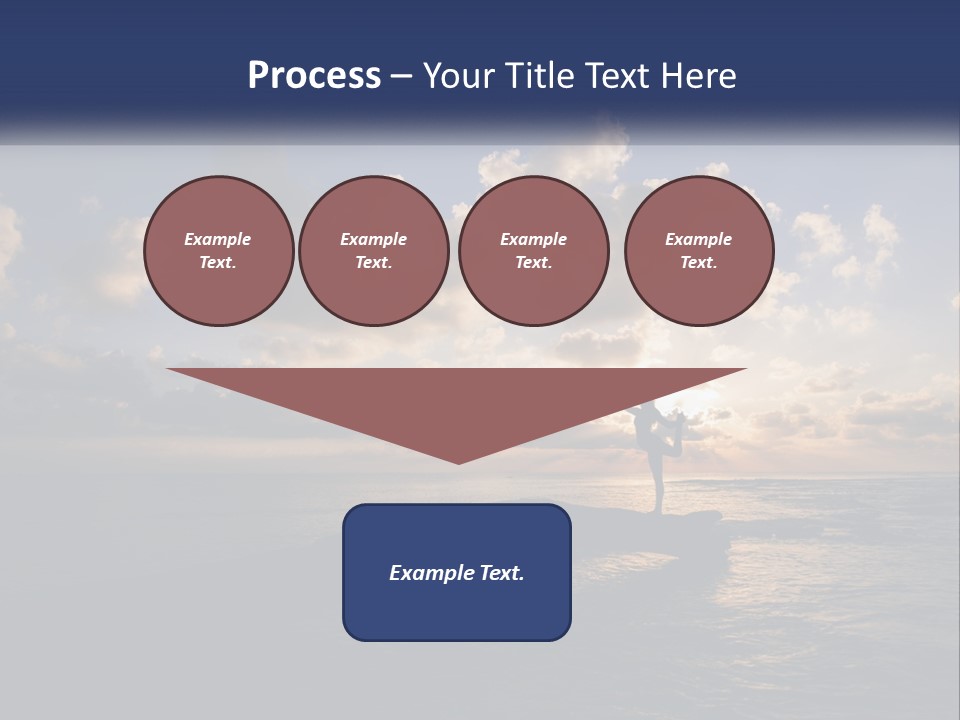 Family Coastal White PowerPoint Template