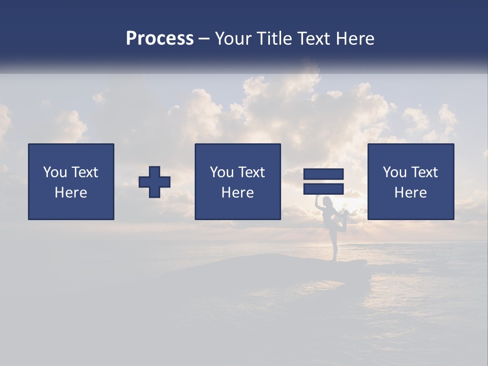 Family Coastal White PowerPoint Template