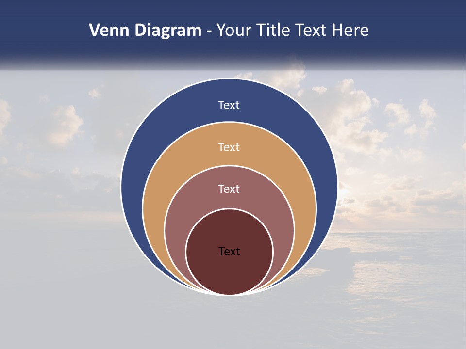 Family Coastal White PowerPoint Template