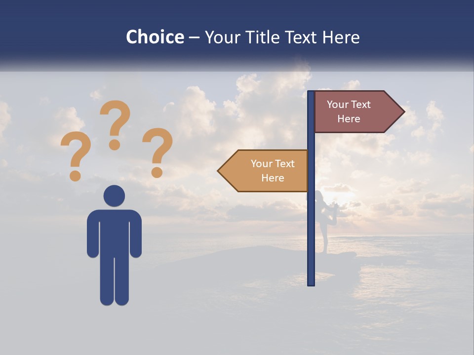 Family Coastal White PowerPoint Template