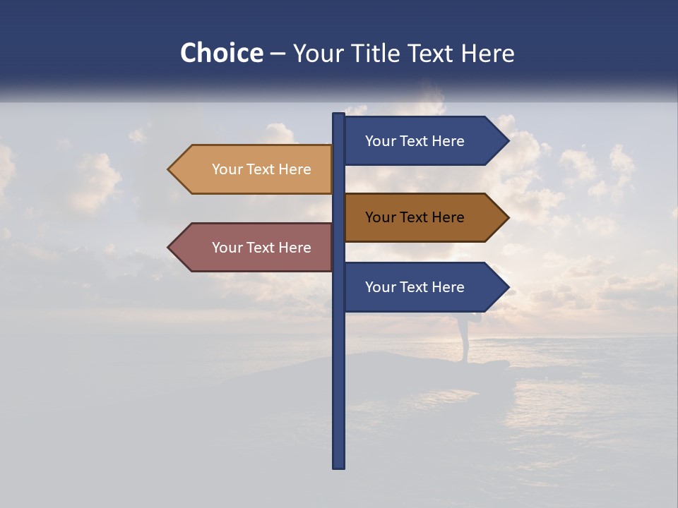 Family Coastal White PowerPoint Template