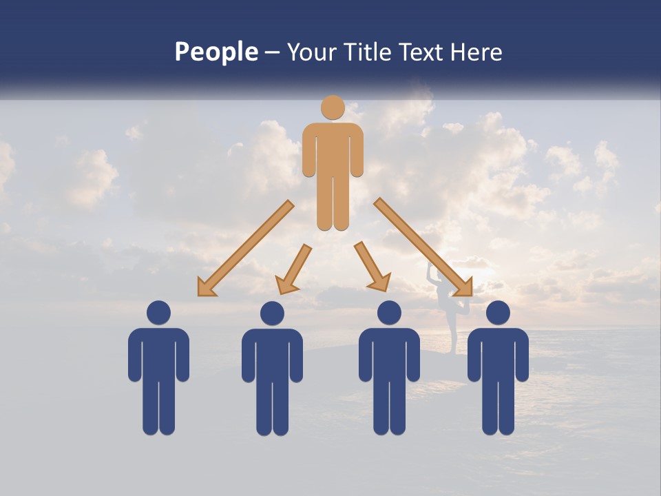 Family Coastal White PowerPoint Template