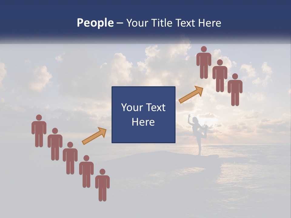 Family Coastal White PowerPoint Template