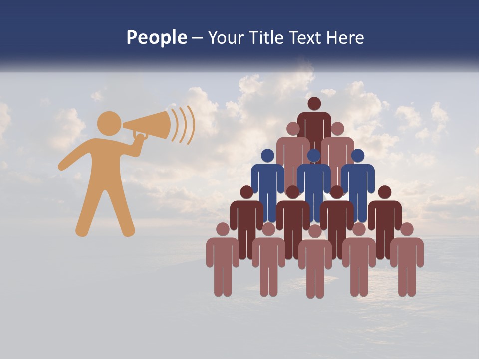 Family Coastal White PowerPoint Template