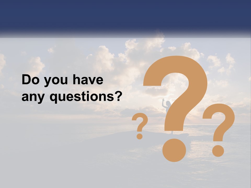 Family Coastal White PowerPoint Template