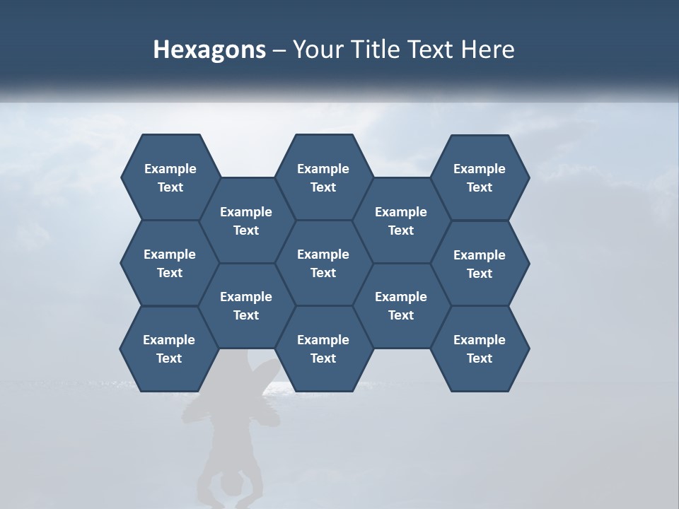 Water Caucasian Sad PowerPoint Template