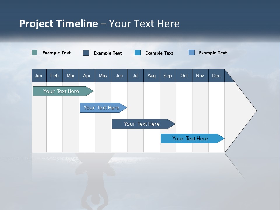Water Caucasian Sad PowerPoint Template