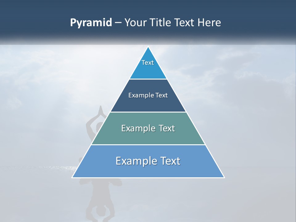 Water Caucasian Sad PowerPoint Template