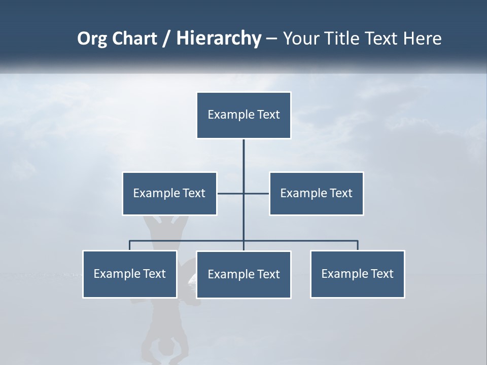 Water Caucasian Sad PowerPoint Template